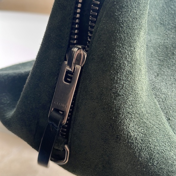 CELINE GREEN SUEDE BAG - Picture 16 of 16